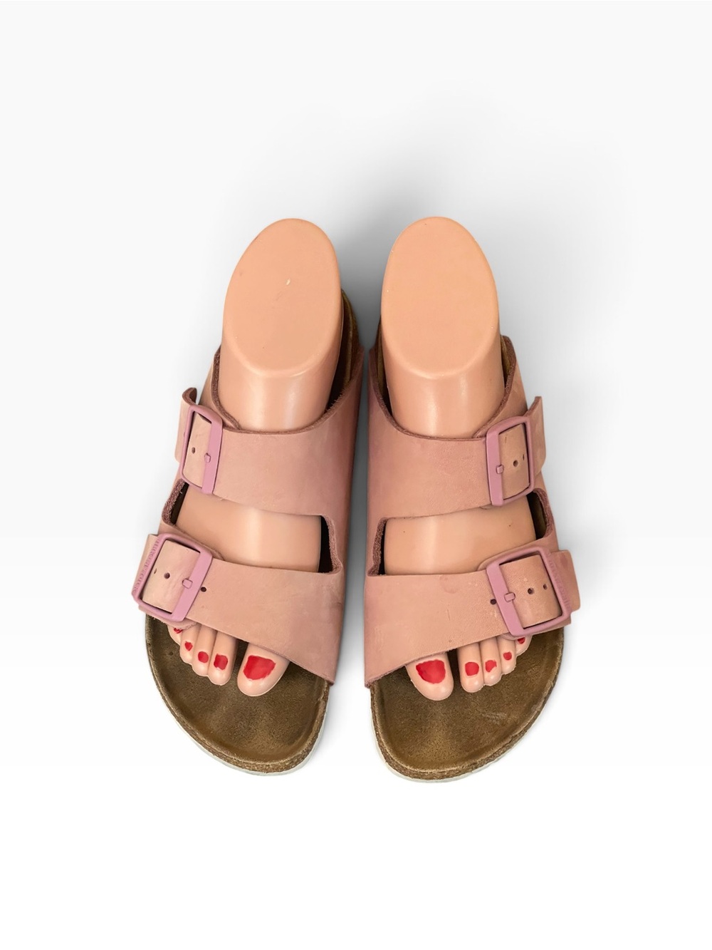 BIRKENSTOCK pink womens sandals size 5.5-6